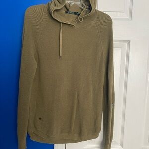 Polo Ralph Lauren olive green hooded Sweater